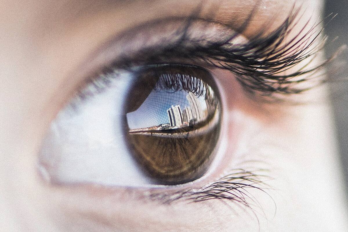 Cuál es la resolución del ojo humano