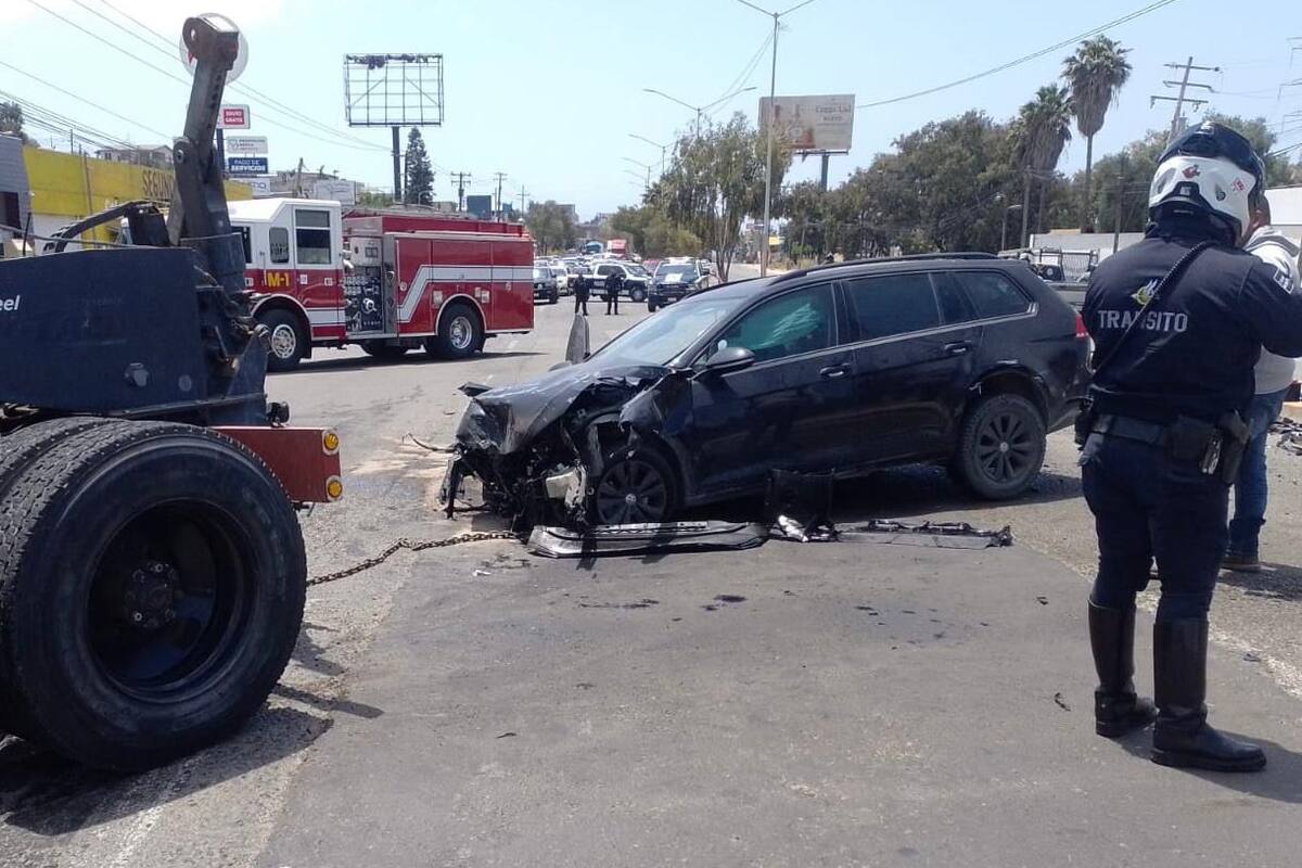 Cruz Roja pide precaución a los automovilistas en Rosarito