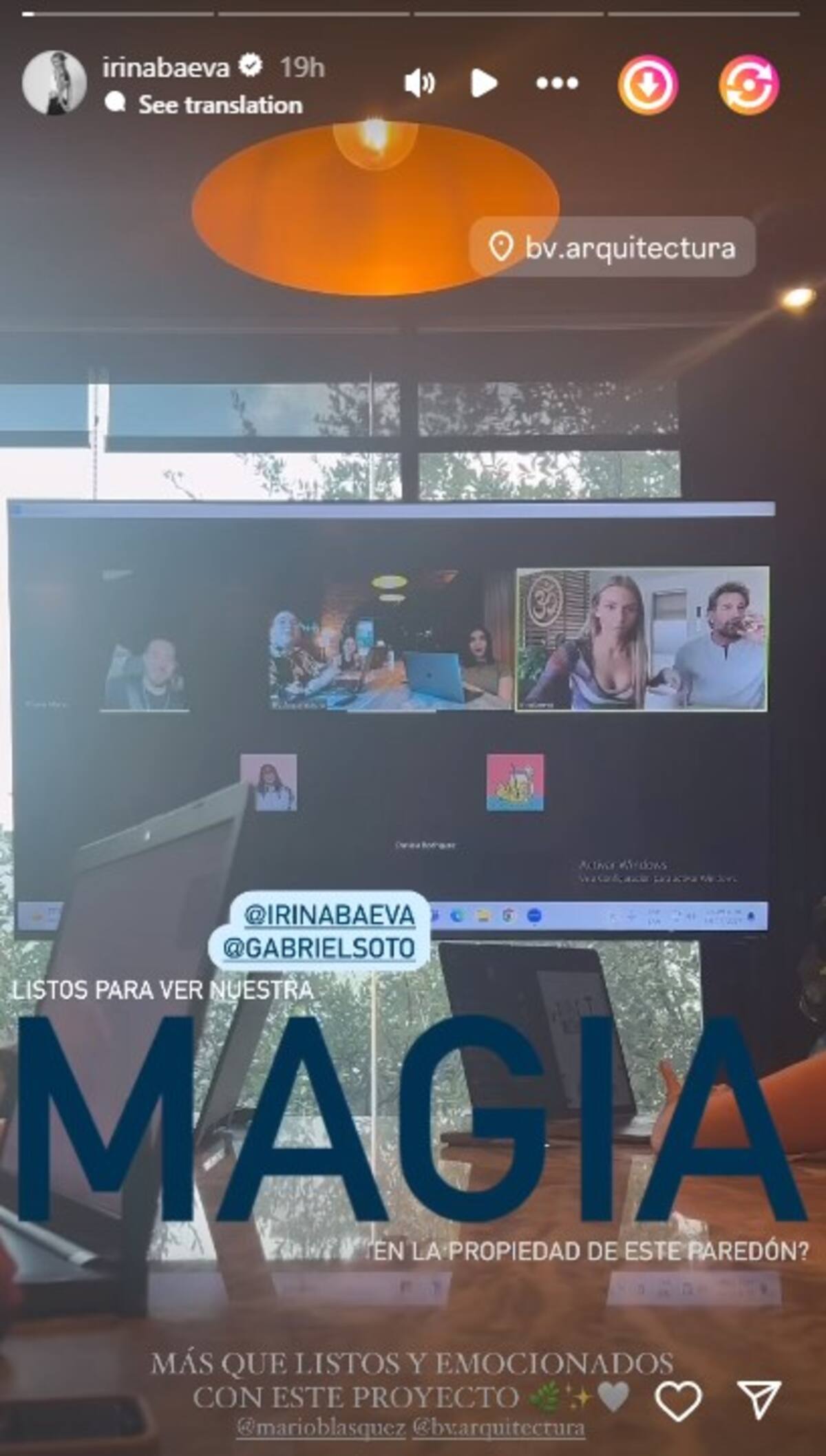 Irina Baeva desmiente rumores de separación con Gabriel Soto.