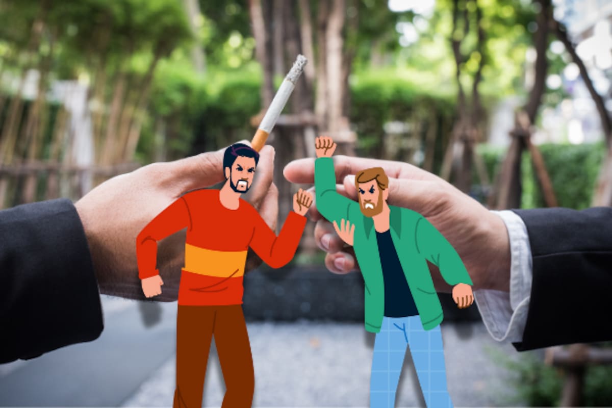 Un hombre golpea a su amigo cuando le negó regalarle un quinto cigarro mientras se encontraban de vacaciones en una playa Argentina