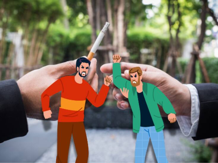 Un hombre golpea a su amigo cuando le negó regalarle un quinto cigarro mientras se encontraban de vacaciones en una playa Argentina