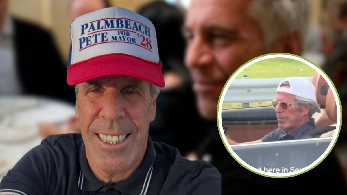 Hombre viral por su parecido con Jeffrey Epstein busca la alcaldía de Palm Beach, la ciudad donde Trump tiene Mar-a-Lago