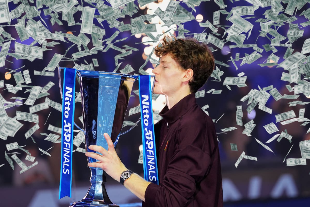 ¿Cuánto se embolsó Jannik Sinner por ganar el ATP Finals 2025?
