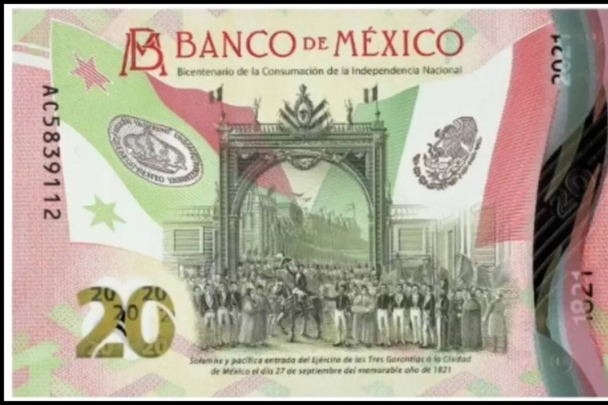 Ofertan billetes mexicanos de 20 pesos en 23 mil pesos