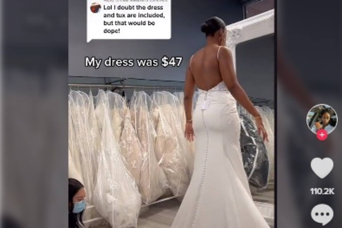 Pareja de LA se vuelve viral por organizar boda con 10 mil pesos