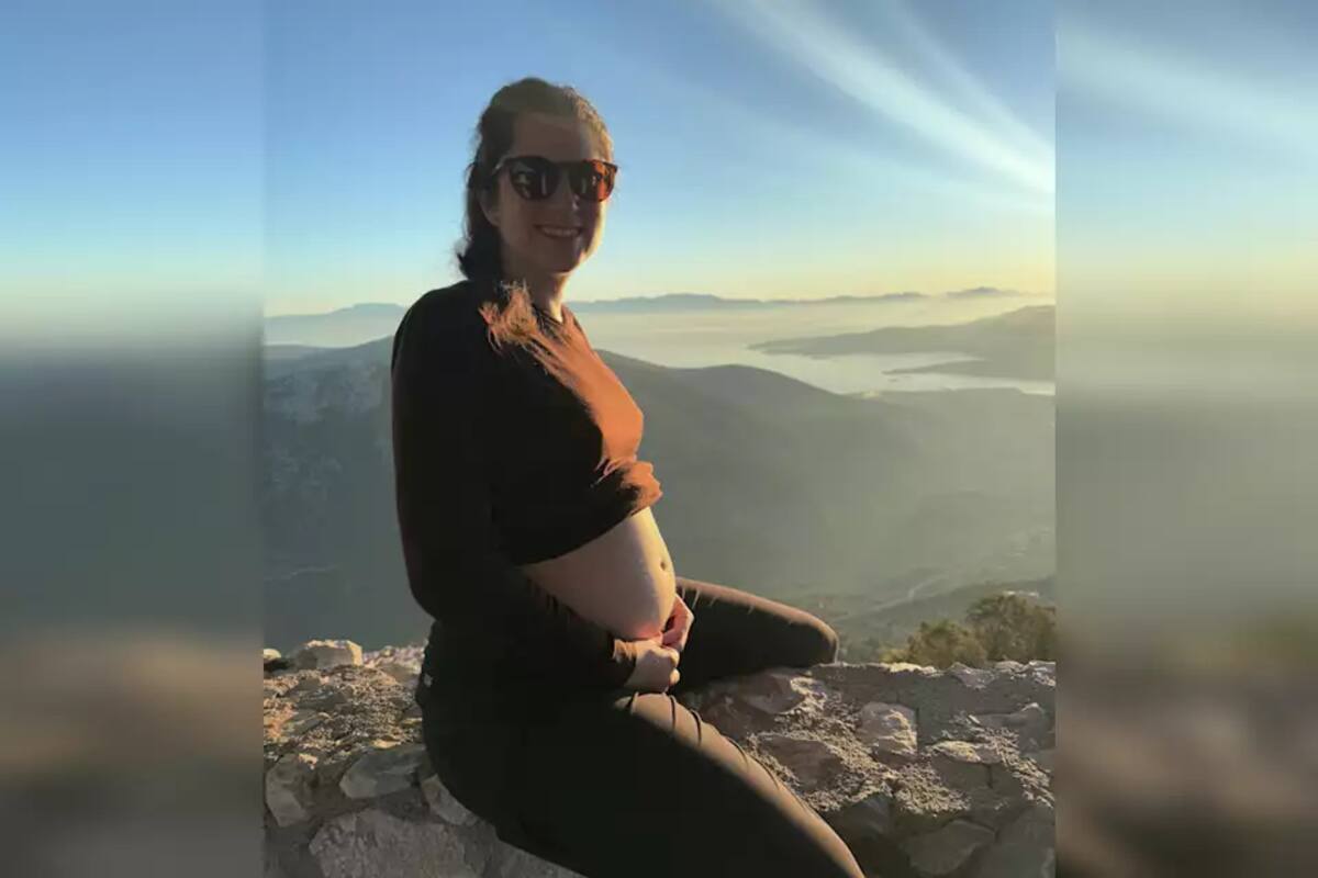 Maestra de California, embarazada de 6 meses, muere al caer en Grecia. FOTO: CaringBridge.org