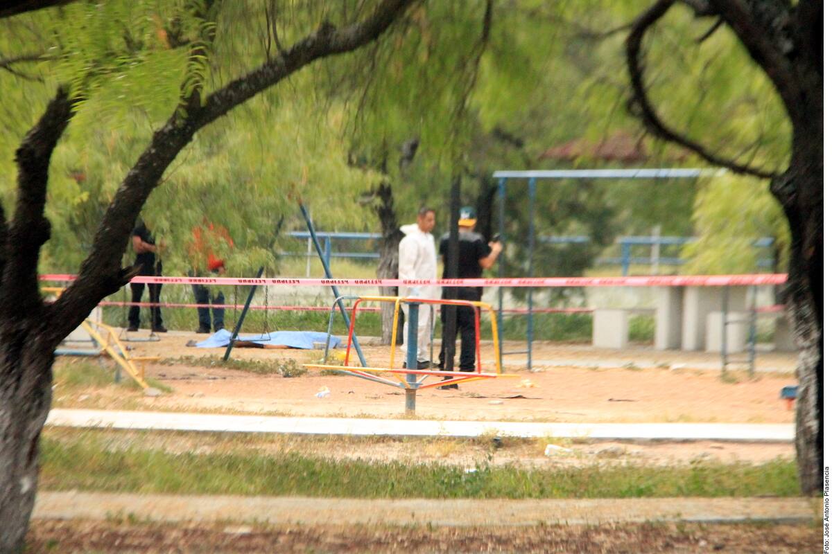 Encuentran a joven muerta en parque de NL; había ido a una fiesta