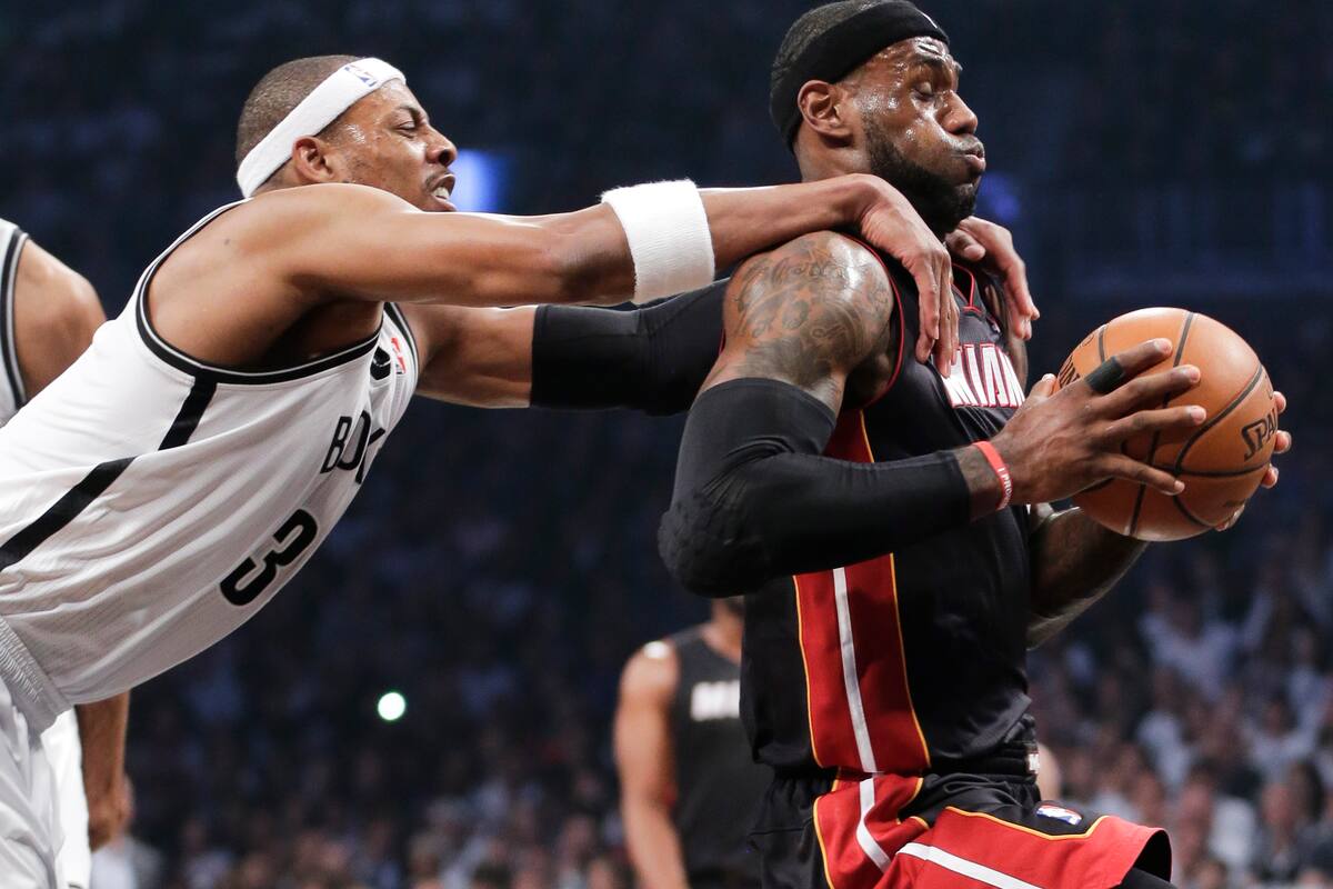 Paul Pierce excluye a LeBron James de su quinteta NBA histórica