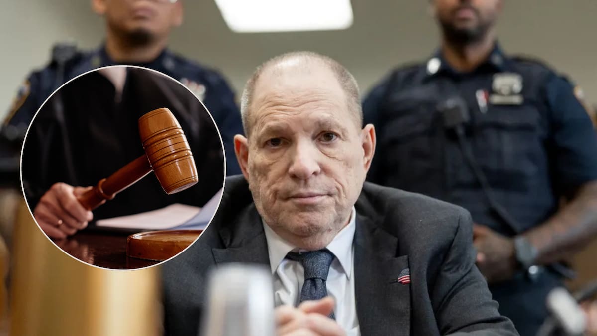 Harvey Weinstein durante su juicio en 2025. Foto: AP