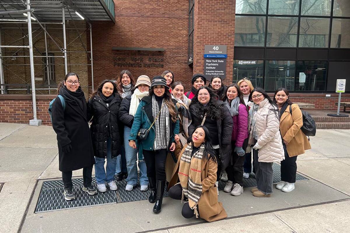 Alumnas de Cetys Universidad visitan el New York State Psychiatric Institute