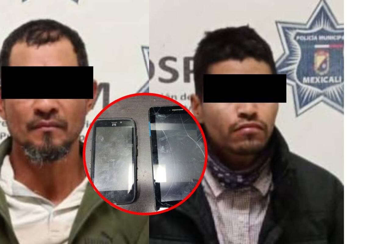 Robo con violencia en el bulevar López Mateos deja dos detenidos
