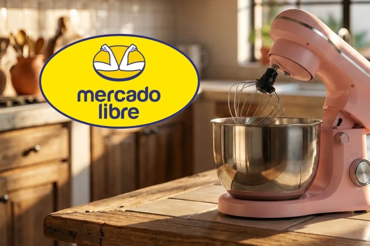 Mercado Libre remata batidora planetaria Akea de 5 litros a 1,319 pesos con 30% de descuento y 6 meses sin intereses