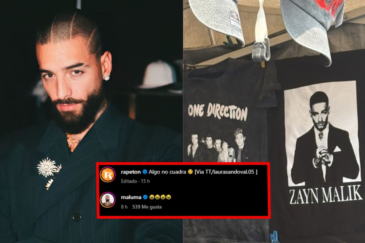 Maluma reacciona a la merch “fake” de Zayn con su rostro que se hizo viral en México