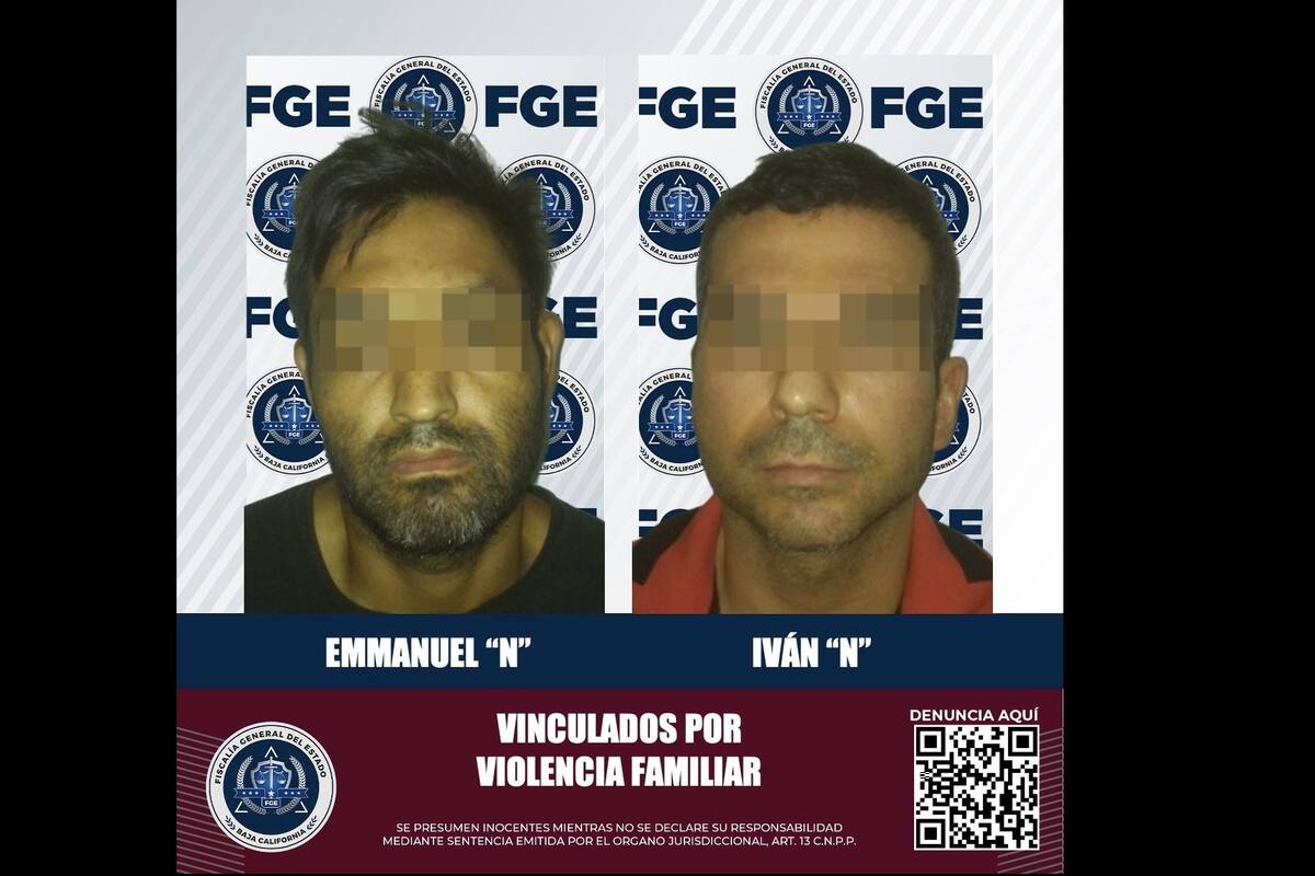 Vinculan a proceso a dos hombres por violencia familiar