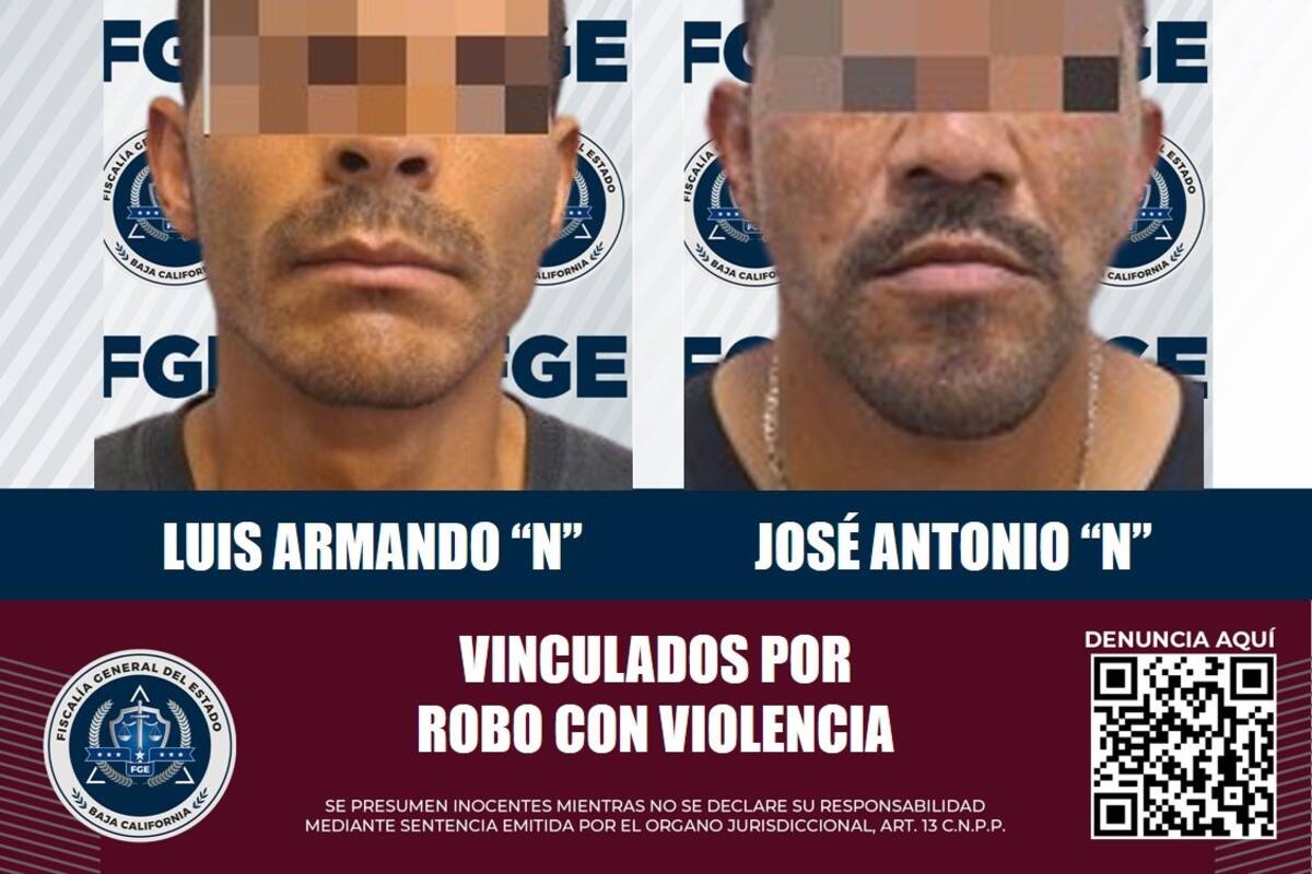 Van dos a proceso por asaltos domiciliarios