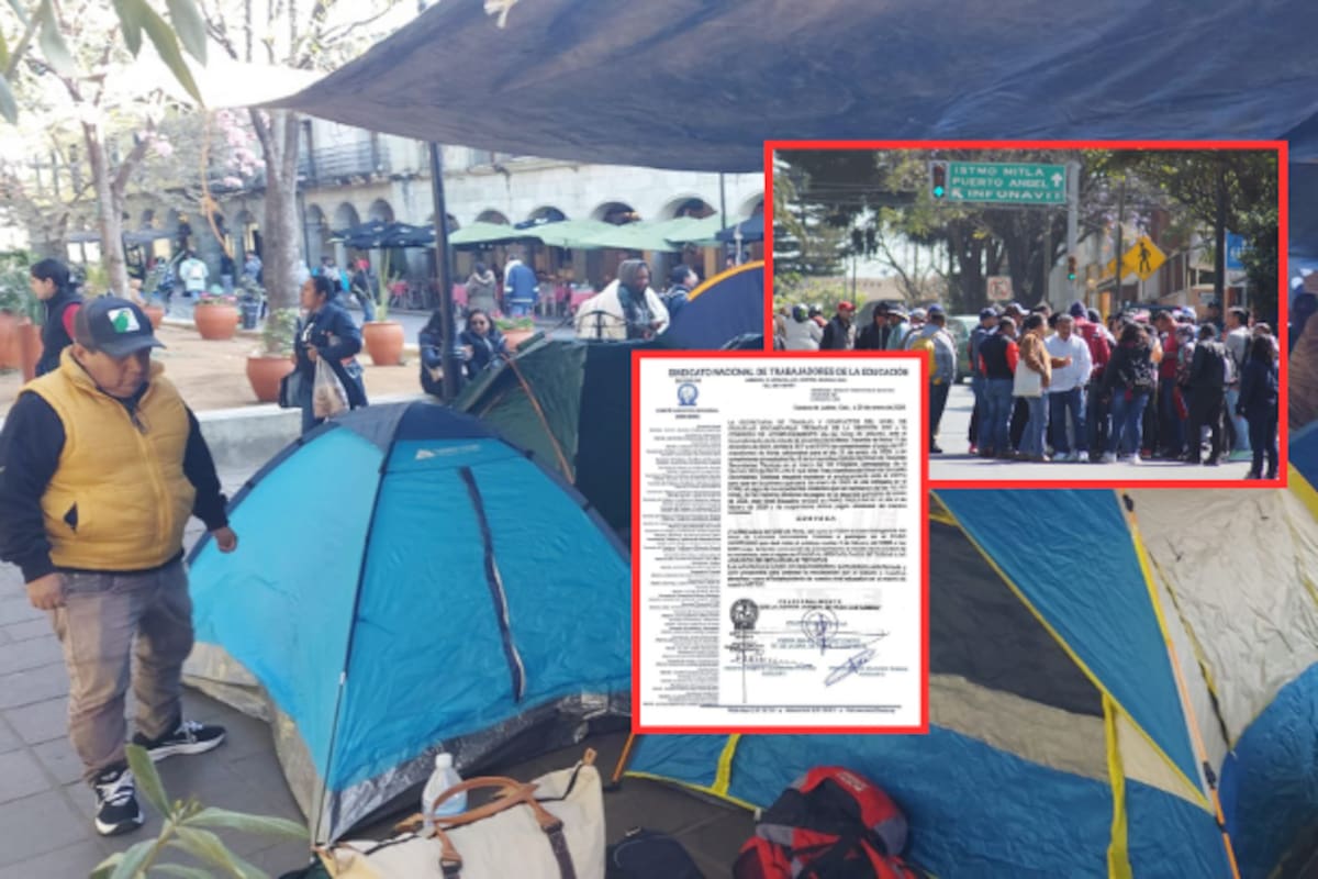 Maestros en Oaxaca convocan paro indefinido de secundarias técnicas: Exigen pago de adeudos de 10 años