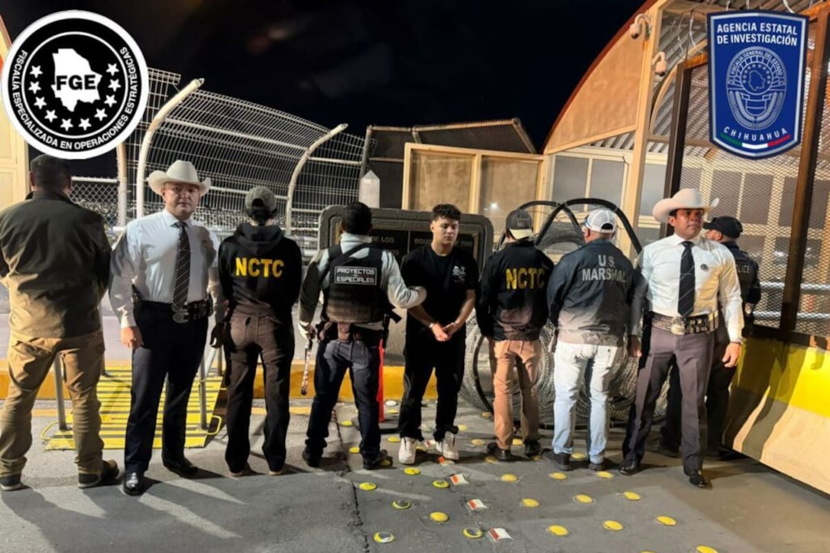 Capturan en Chihuahua y entregan a Texas a presunto homicida de 19 años