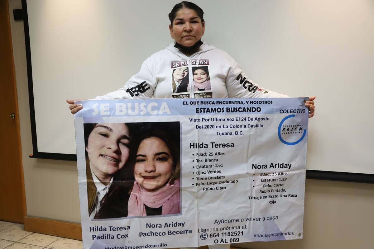 Continúa la búsqueda de Tere y Nora