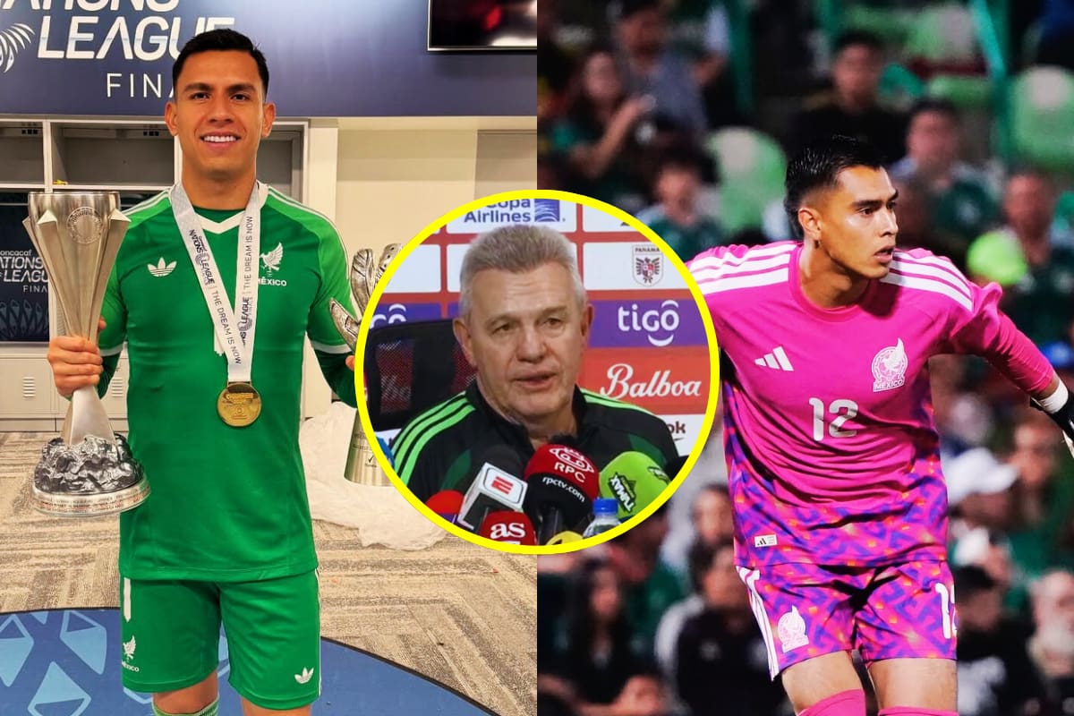 Javier Aguirre asegura que Ángel Malagón y Tala Rangel tienen “un paso por delante” para ir al Mundial