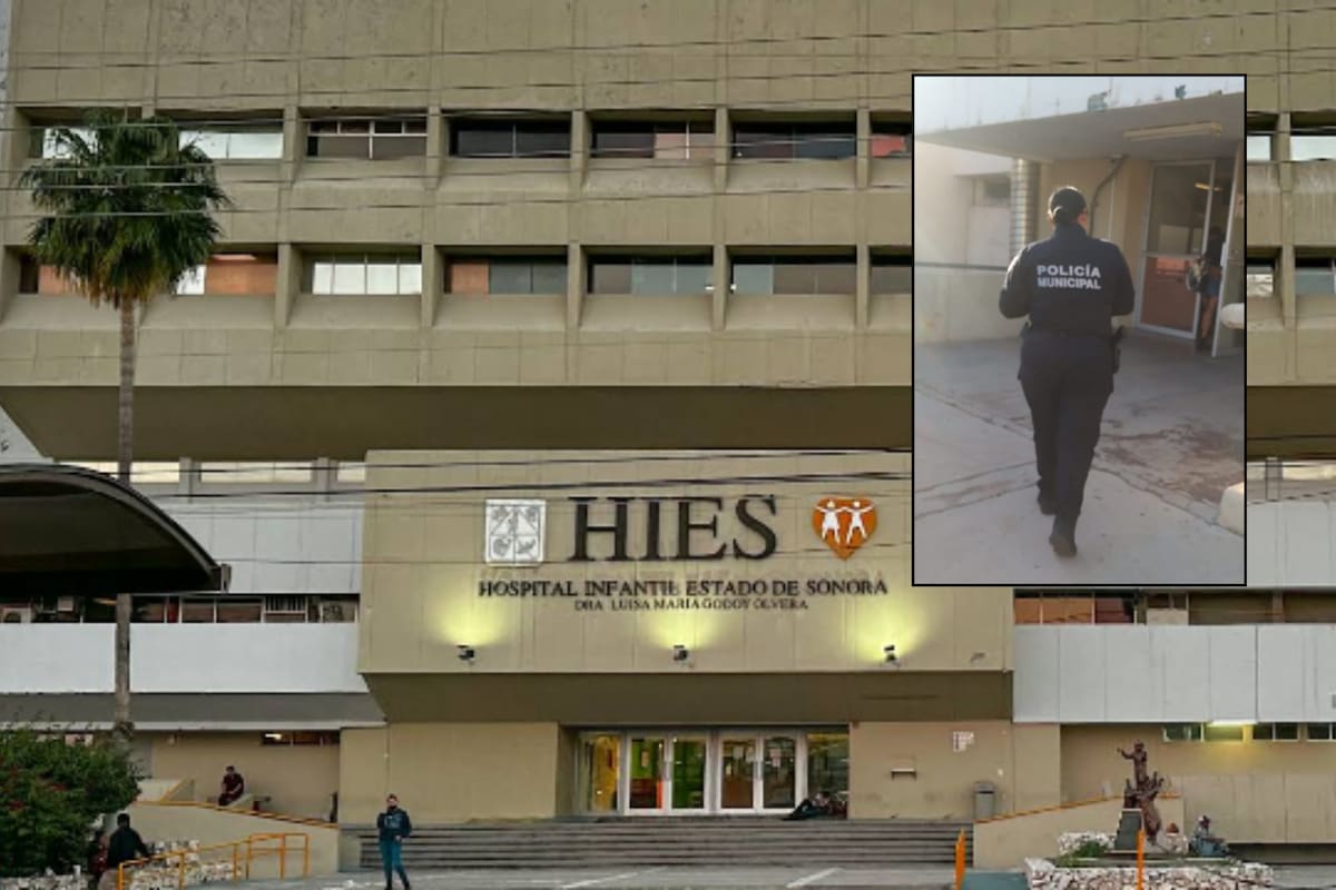 Policías trasladan a menor a hospital