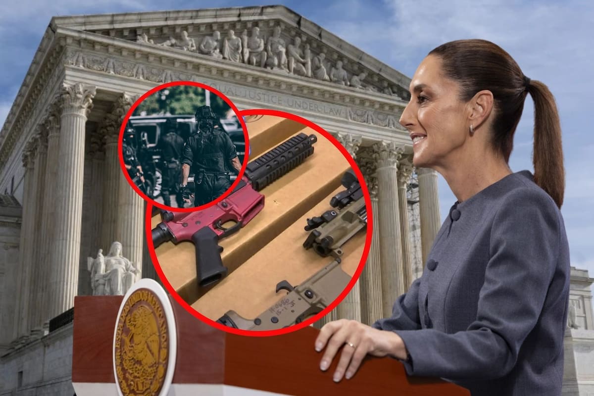 México insistirá en demanda contra armerías de EEUU pese a freno judicial, asegura Claudia Sheinbaum