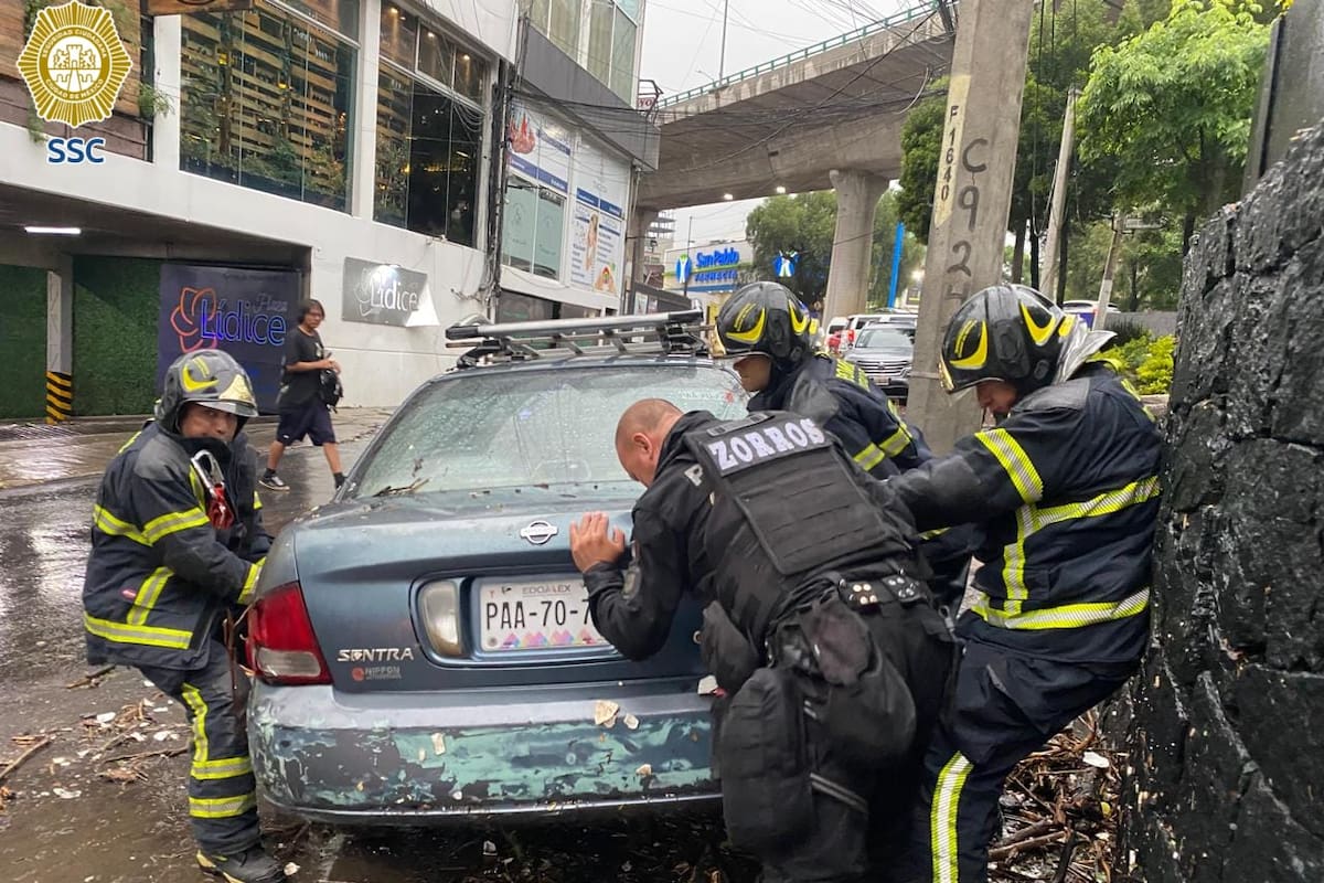 VIDEOS: Lluvias intensas causan inundaciones severas en CDMX; activan alertas en 15 alcaldías