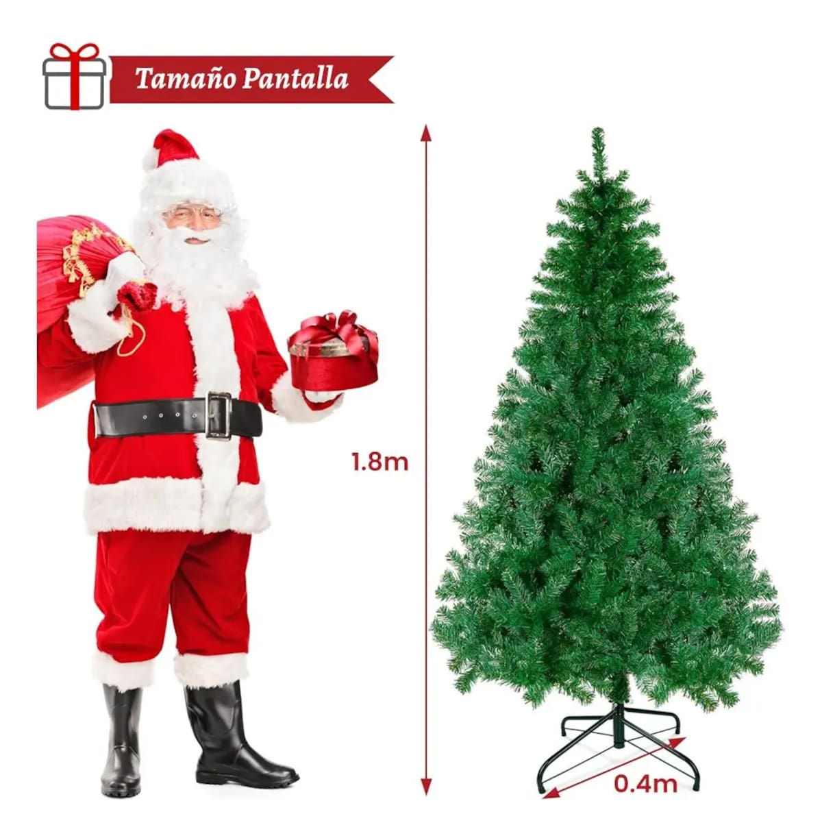 Árbol de Navidad artificial| Mercado Libre