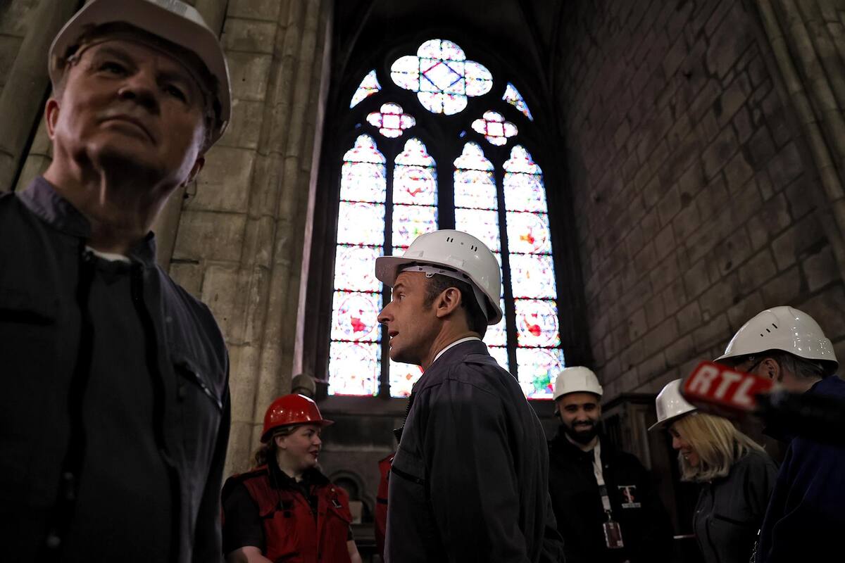 "Un testimonio de esperanza" menciona Macron por la reconstrucción de Notre Dame
