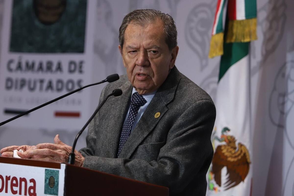Muñoz Ledo exhorta al INE a cancelar tercera encuesta para dirigencia de Morena