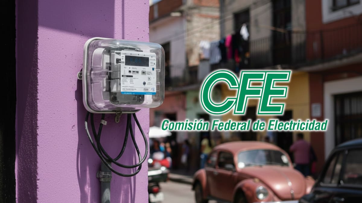 CFE prepara nuevos medidores de luz con Bluetooth que permitirán ver el consumo en tiempo real desde el celular, reducir errores en los recibos y combatir conexiones ilegales