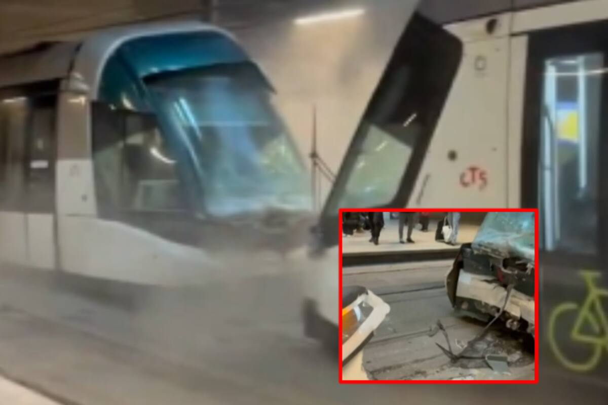 VIDEO: Colisión entre dos tranvías en Estrasburgo deja al menos 30 heridos