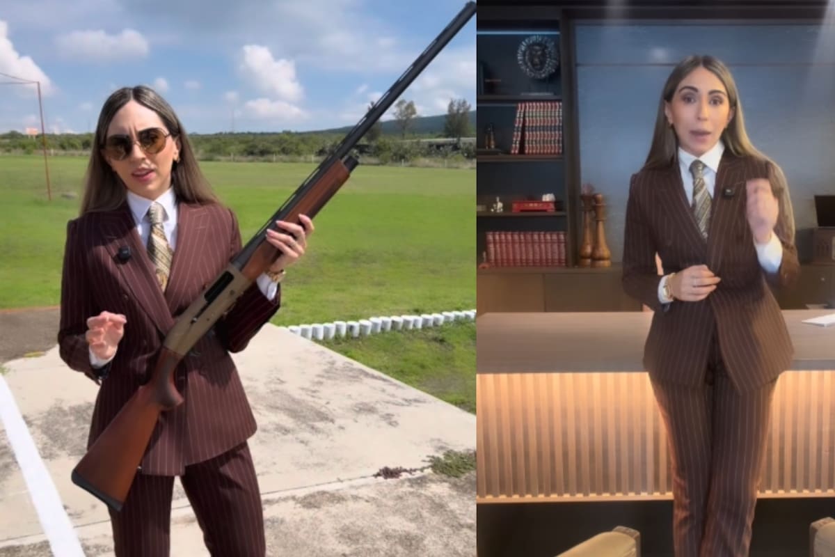 “Si tienes una sin el debido permiso, aunque no la hayas usado, es un delito federal grave”: abogada explica la portación de armas y se vuelve viral en redes