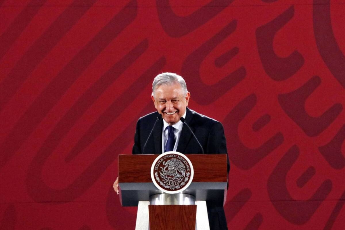 Conferencia matutina de AMLO desde Palacio Nacional