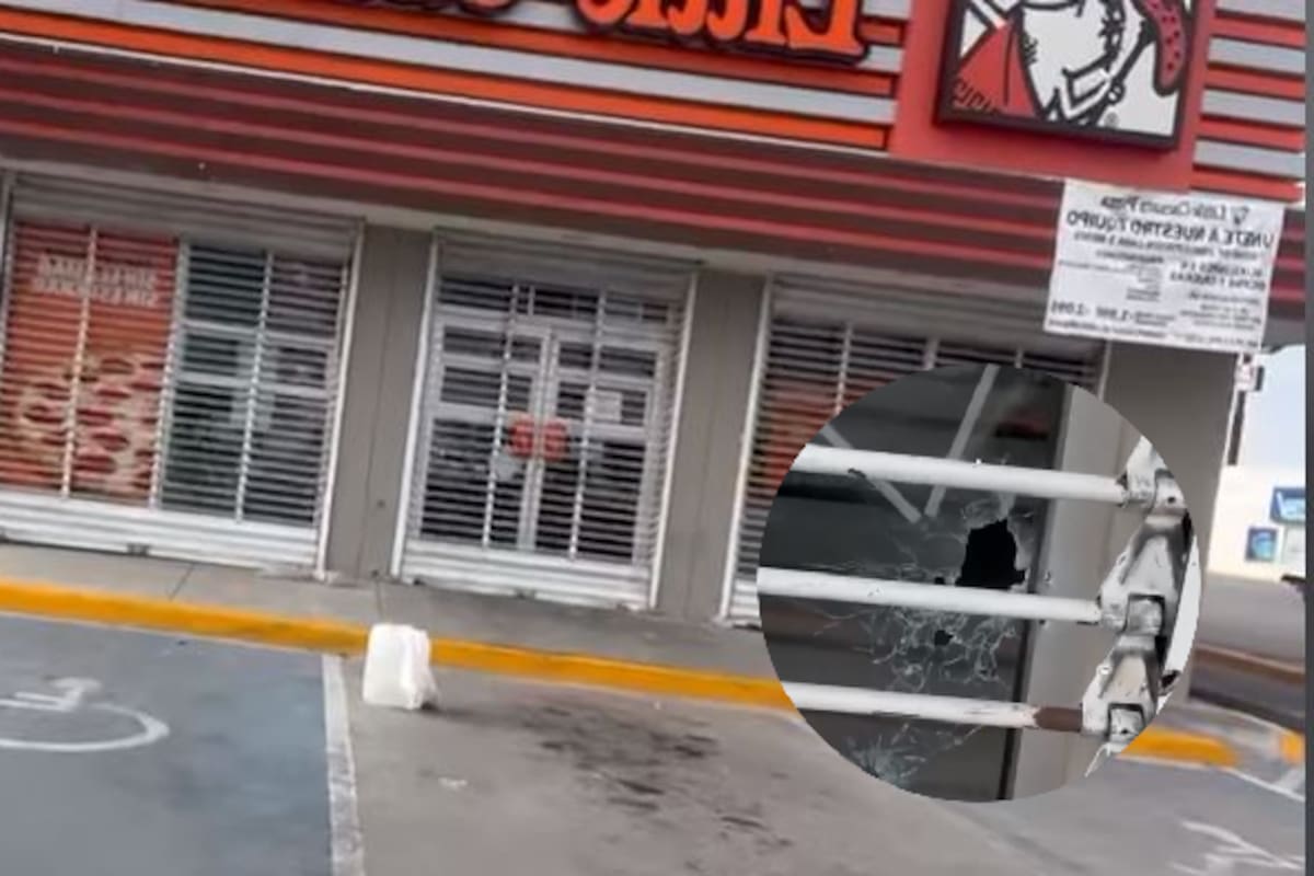 Ciudad Juárez: Así amaneció la pizzería Little Caesars tras balacera donde murieron 4 personas