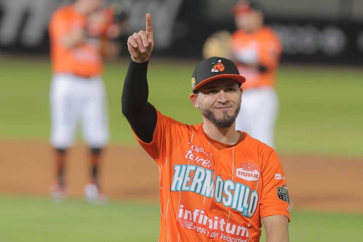 Jasson Atondo, parador en corto de los Naranjeros de Hermosillo, ganó el título de bateo de la Liga Mexicana del Pacífico con un promedio de .355.