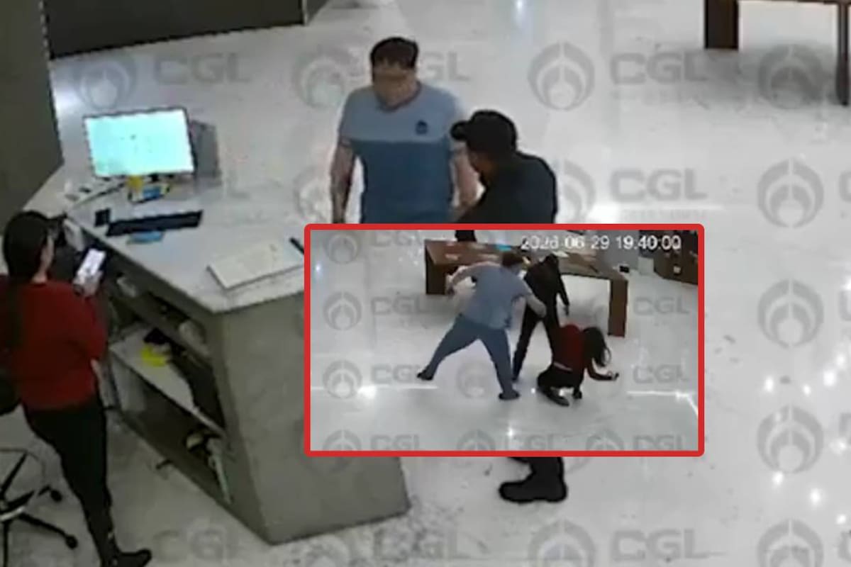 Empresario señalado por golpear a recepcionista en Santa Fe fue arrestado por un caso de violencia en California, según reveló periodista Jorge García Orozco