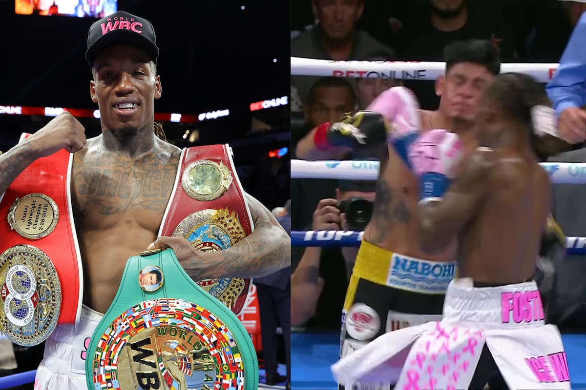 ‘Vaquero’ Navarrete pierde ante O’Shaquie Foster, cae dos veces en el último round y se queda sin sus títulos mundiales