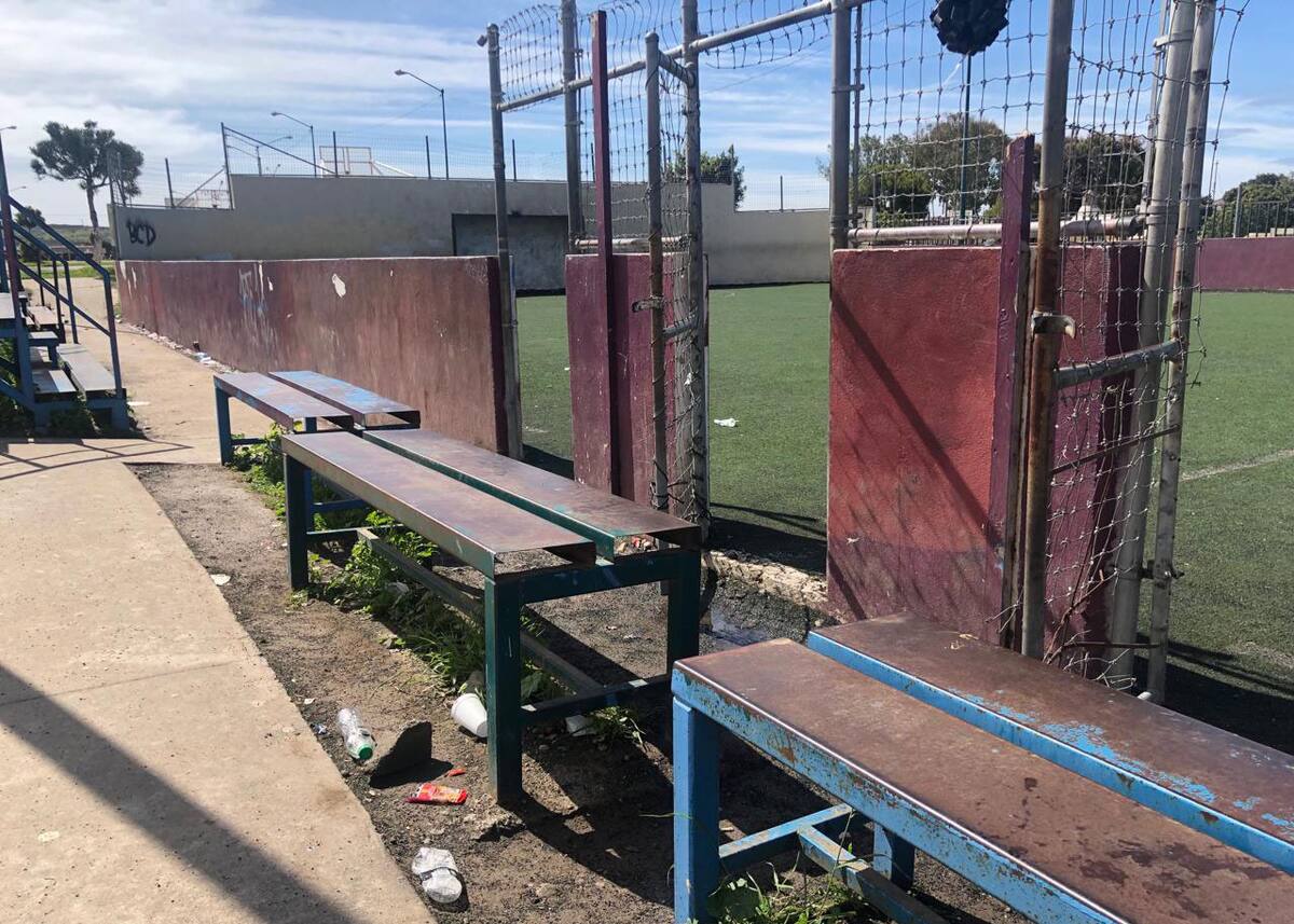 Los residentes lamentan las condiciones en las que se encuentran sus instalaciones, las cuales no tienen más de 10 años de haberse construido.