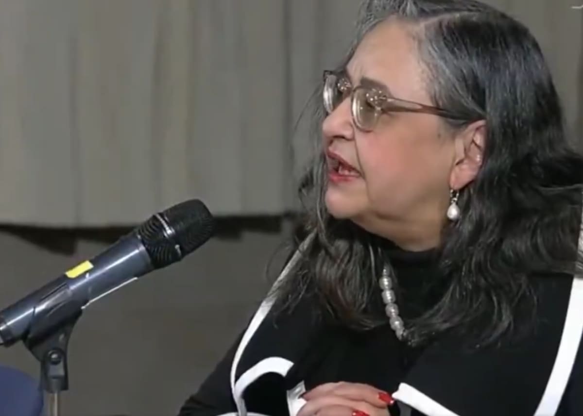 La ministra Norma Piña reconociendo el compromiso de la importancia del Poder Judicial. / Suprema corte de Justicia de la Nación.