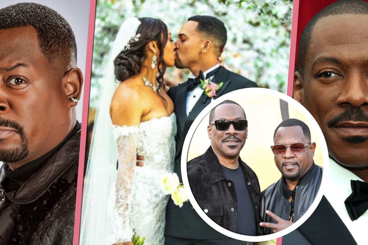 Hijos de Eddie Murphy y Martin Lawrence se casan en secreto, convirtiendo a los comediantes en consuegros