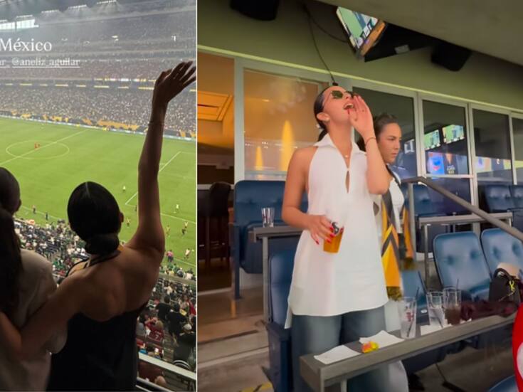 Ángela Aguilar asiste sin Nodal a la final de la Copa Oro 2025 entre México y EEUU