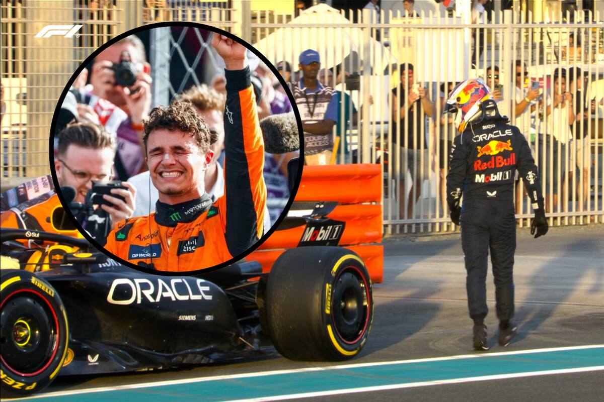 Formula 1: Lando Norris gana el Gran Premio de Abu Dabi 2024 y Checo Pérez abandona la carrera tras un choque con Bottas