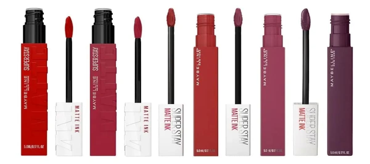 Labiales líquidos Maybelline Superstay Matte Ink | Mercado Libre