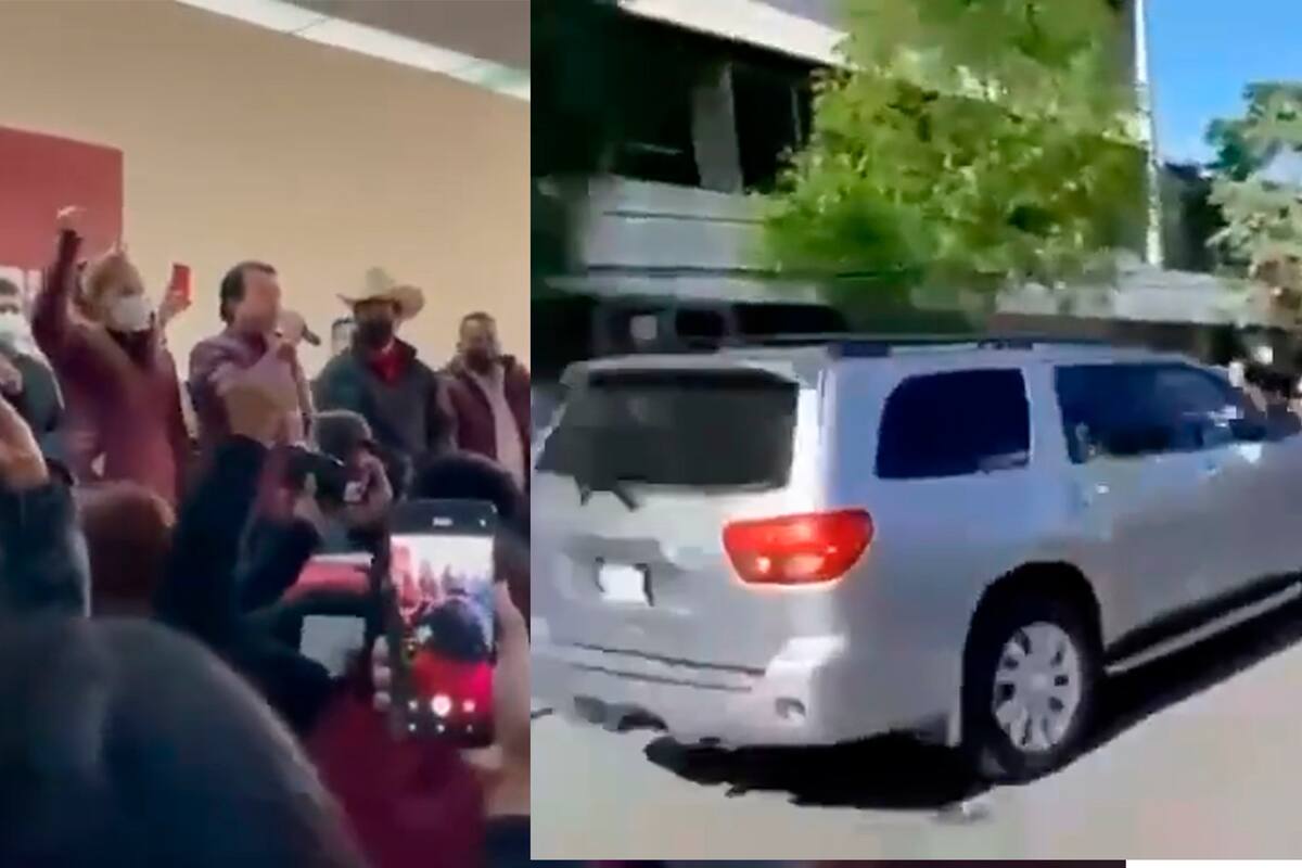 VIDEO: Con insultos y huevazos reciben a Mario Delgado en Durango