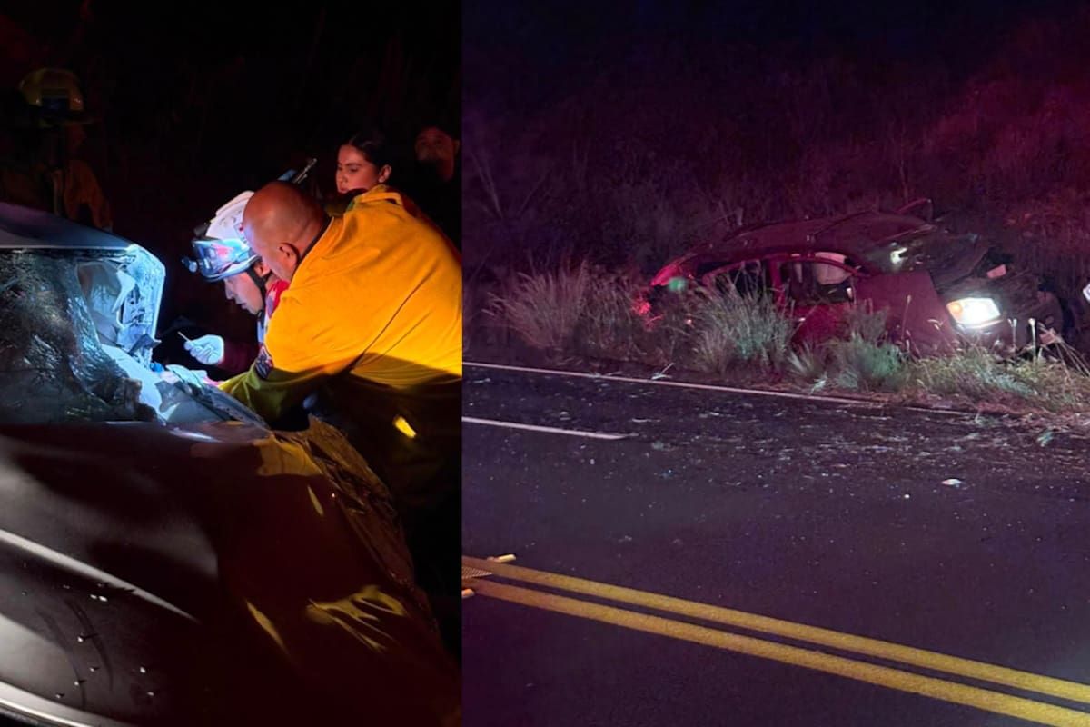 Accidente en carretera Ensenada-Tecate deja un muerto y un lesionado