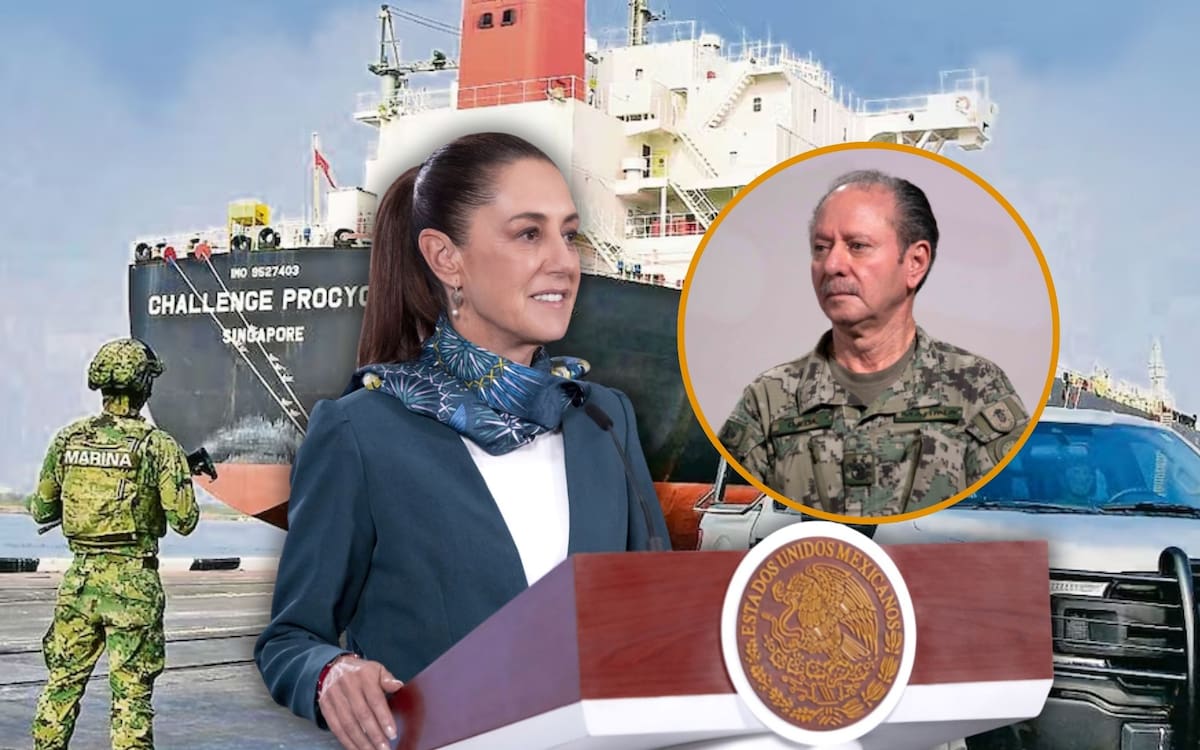 Sheinbaum aclara que Rafael Ojeda no es investigado por huachicol fiscal porque fue Semar quien denunció. | Crédito: Especial/Presidencia/Banco digital GH