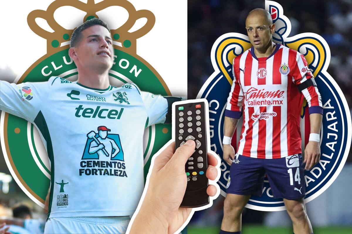 ¿Dónde y a qué hora ver León vs Chivas? El reencuentro entre Chicharito y James Rodríguez
