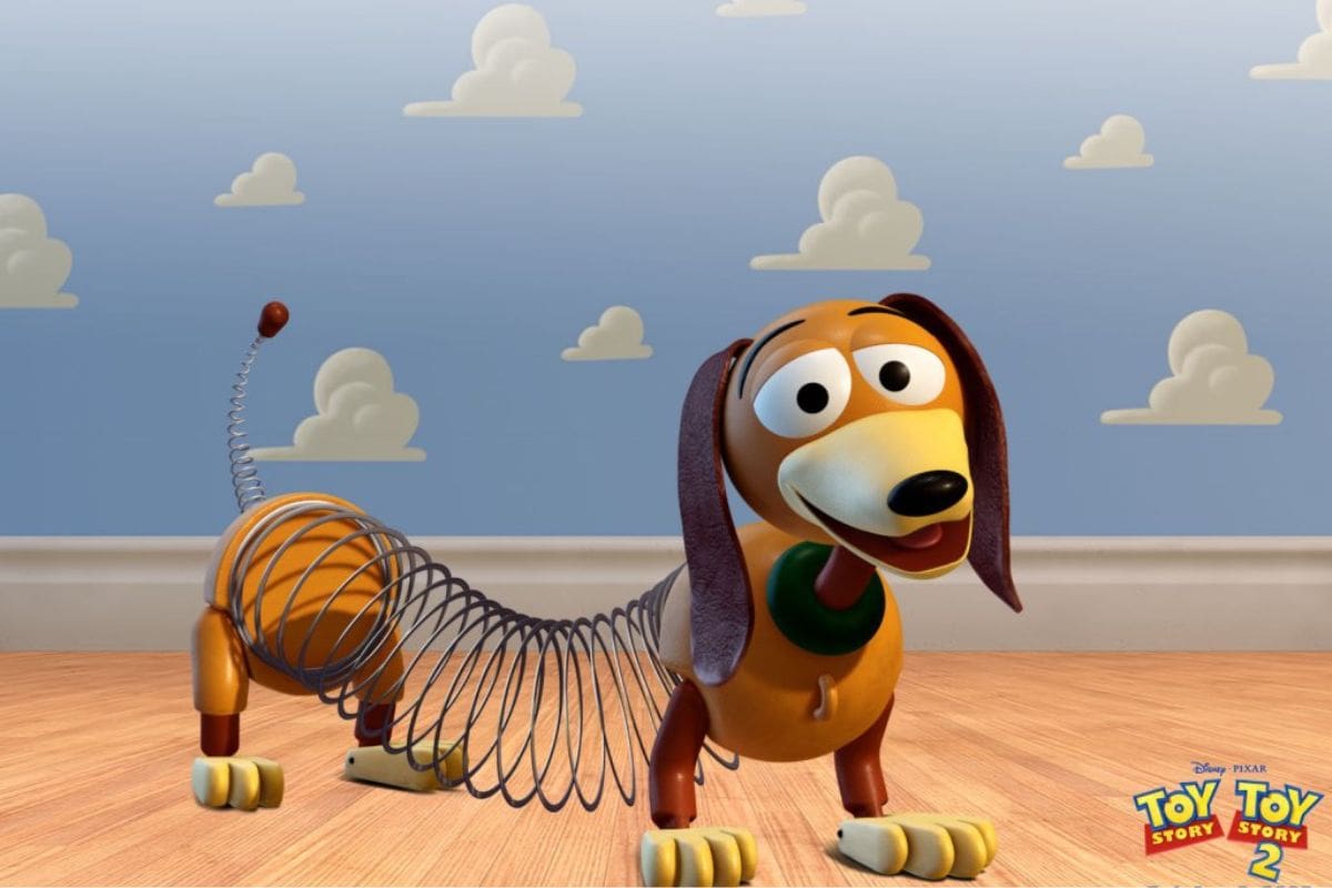 Slinky, el fiel amigo de Woody, se ha transformado en un adorable perrito de verdad gracias a la IA