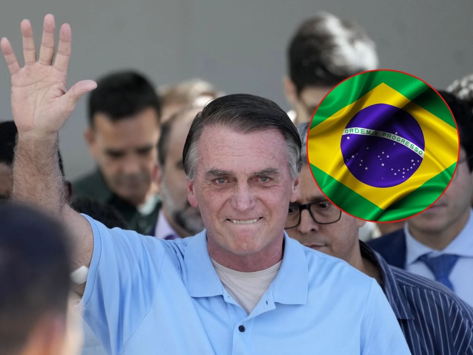 Bolsonaro inicia su condena de 27 años por intento de golpe de Estado en Brasil. | Crédito: AP/Canva