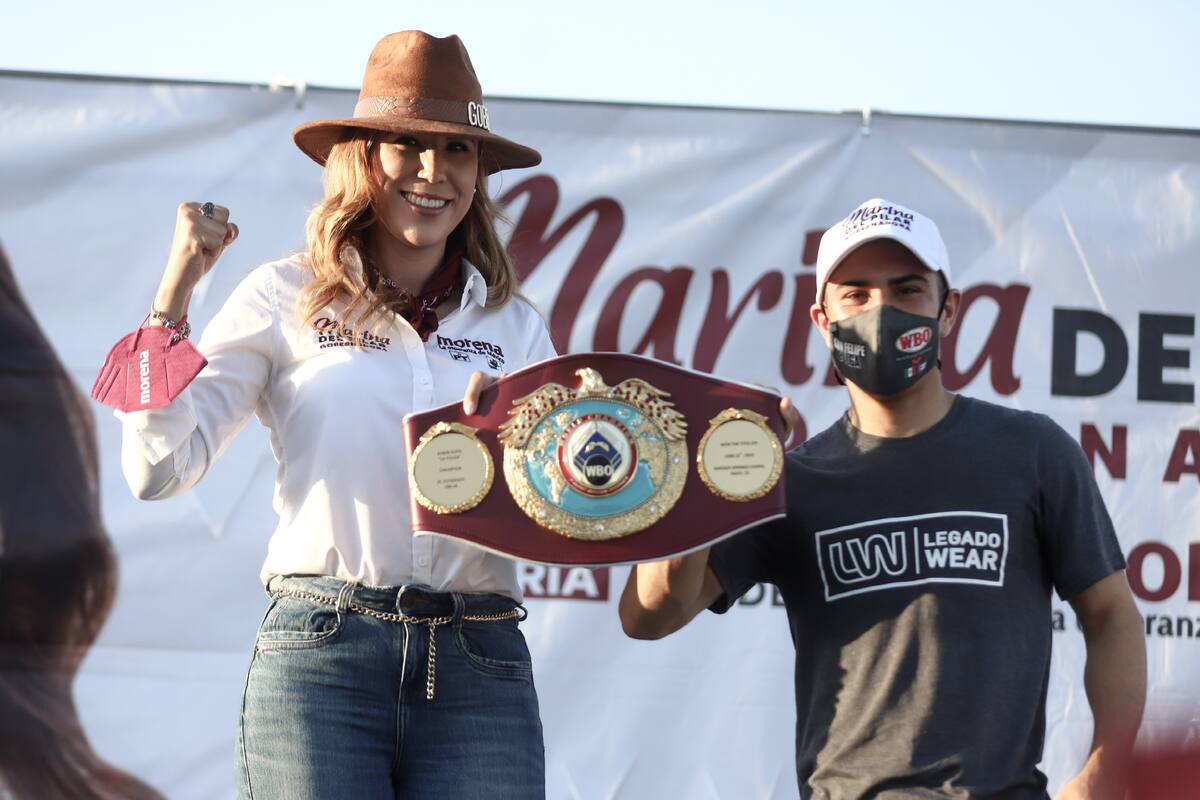 Elwin ‘La Pulga’ Soto es reconocido por la candidata Marina del Pilar